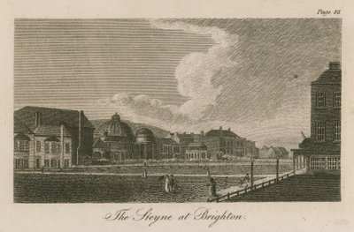 Algemeen uitzicht op de Steyne in Brighton door English School