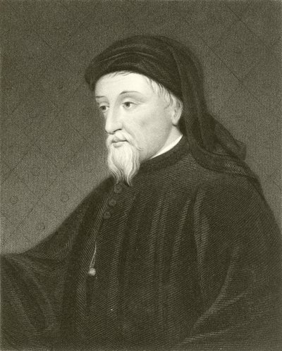 Geoffrey Chaucer door English School