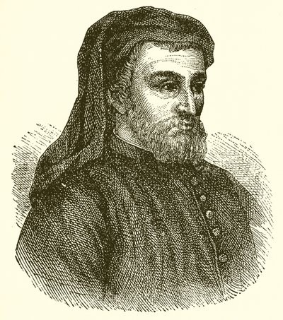 Geoffrey Chaucer door English School