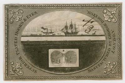 George Boulton, handelskaart door English School