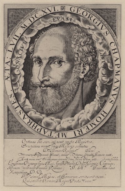 George Chapman, Engelse toneelschrijver, vertaler en dichter door English School