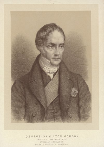 George Hamilton-Gordon, 4e graaf van Aberdeen door English School