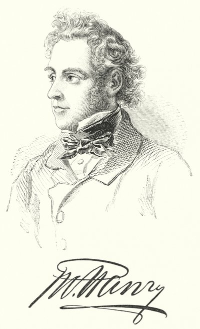 George Harvey (gravure) door English School