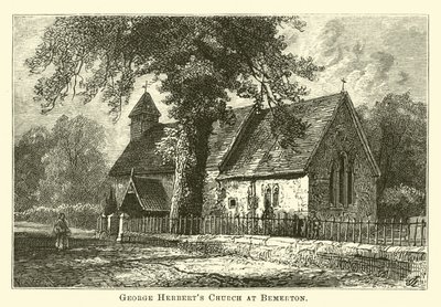 George Herberts Kerk in Bemerton door English School