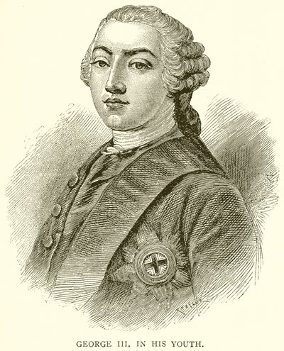 George III in zijn Jeugd door English School