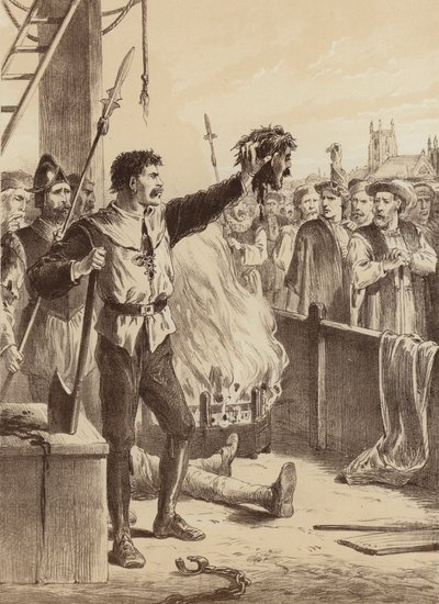 George Swallowell, "Zie het hoofd van een verrader" door English School