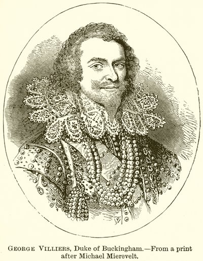 George Villiers, Hertog van Buckingham door English School