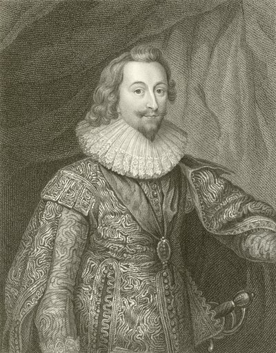 George Villiers, Hertog van Buckingham door English School