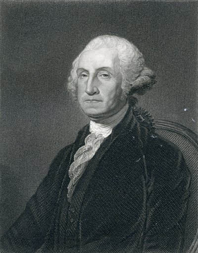 George Washington, 19e eeuw door English School
