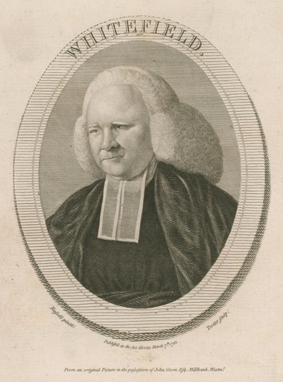 George Whitefield, MA, een van de oprichters van het Methodisme door English School