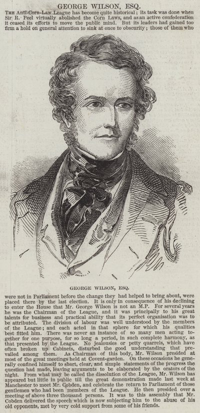 George Wilson, Esquire door English School