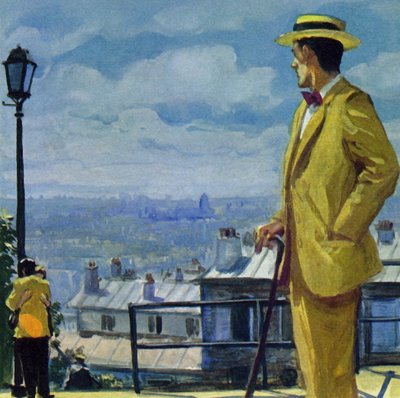 Gershwin uitte zijn liefde voor de stad in Een Amerikaan in Parijs door English School