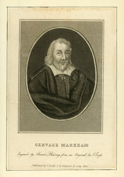 Gervase Markham (gravure) door English School