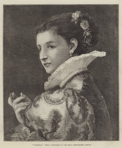 Giacometta (gravure) door English School