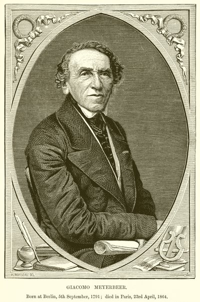 Giacomo Meyerbeer door English School
