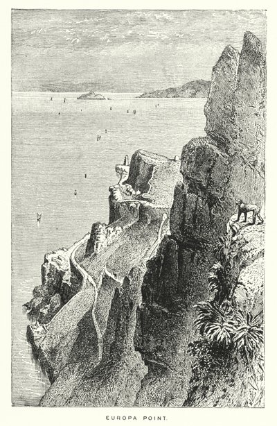 Gibraltar: Europa Point door English School