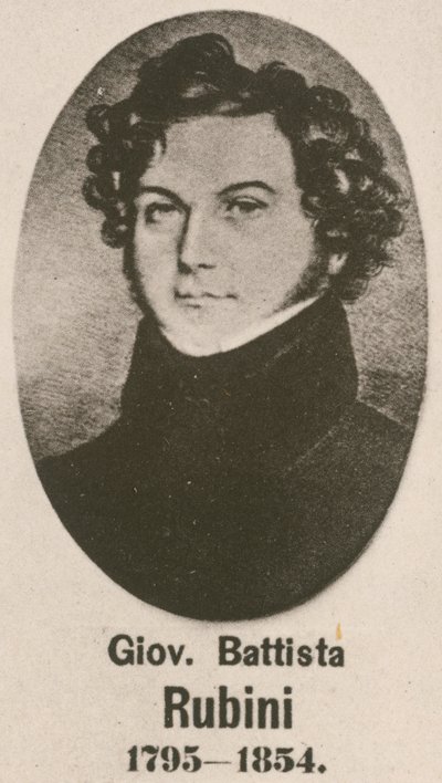 Giovanni Battista Rubini door English School