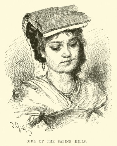 Meisje uit de Sabijnse Heuvels door English School