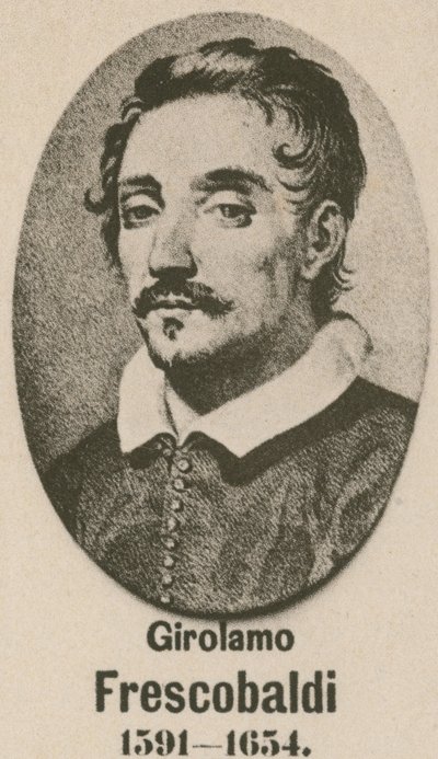 Girolamo Frescobaldi (gravure) door English School