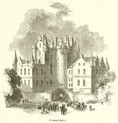 Glamis Castle door English School