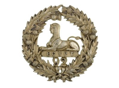 Glengarry badge door English School