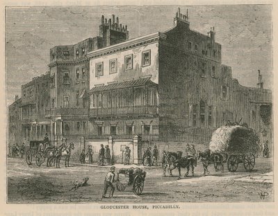 Gloucester House, Piccadilly, Londen door English School