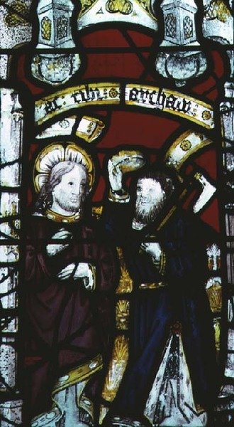 God beveelt Noach de ark te bouwen, Noach stemt toe door English School