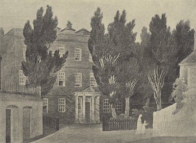 Godolphin House (gravure) door English School