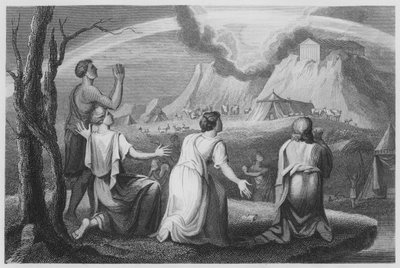 Gods verbond met Noach en zijn zonen, Genesis, IX, 9, enz. door English School