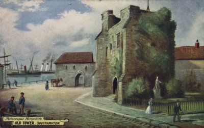 Gods House Tower, Southampton door English School