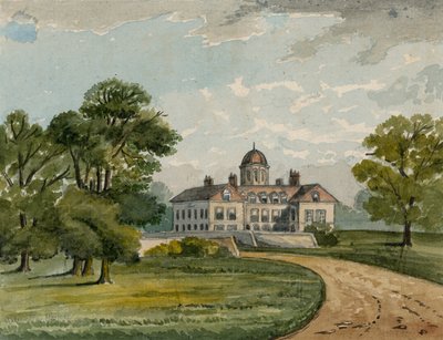 Goring House, later Arlington House, op de locatie van Buckingham Palace door English School