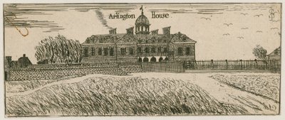 Goring House, later Arlington House, op de locatie van Buckingham Palace door English School