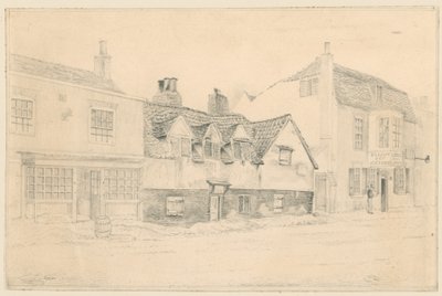 Gravel Pit Alms Huizen, Notting Hill Gate, Londen door English School