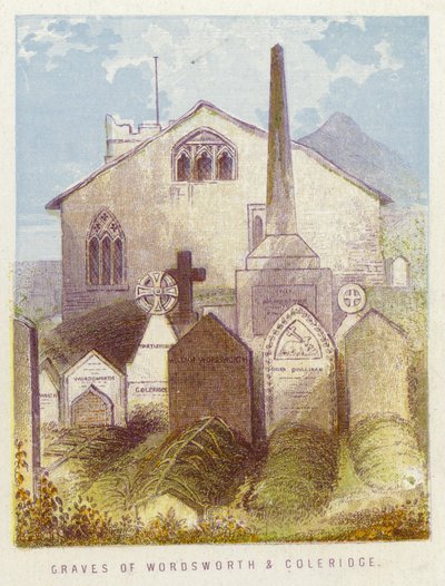 Graven van Wordsworth en Coleridge door English School