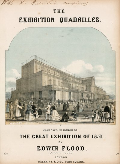 Grote Tentoonstelling, 1851 door English School