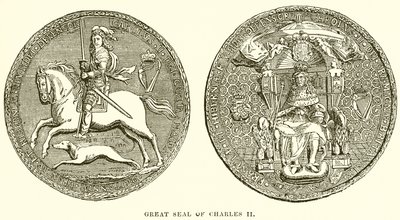 Grote Zegel van Karel II door English School