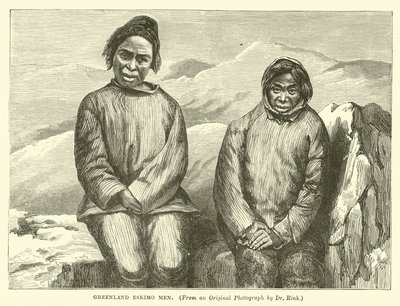 Groenlandse Eskimo mannen door English School