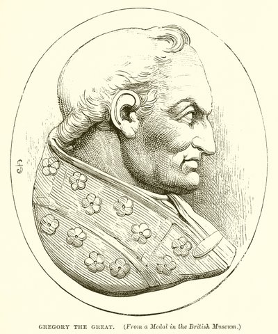 Gregorius de Grote door English School