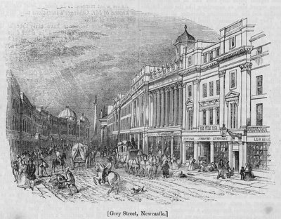 Grey Street, Newcastle door English School