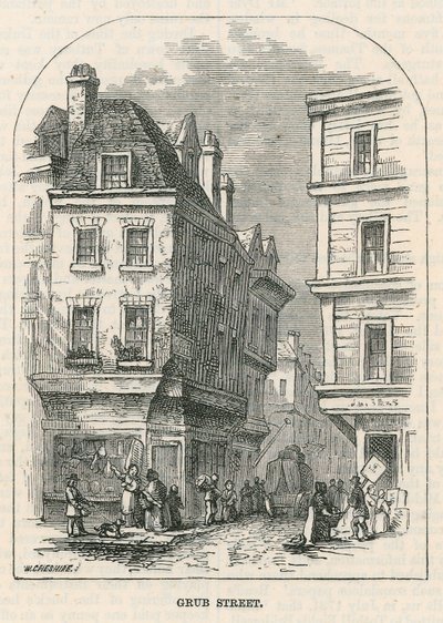 Grub Street, Londen door English School