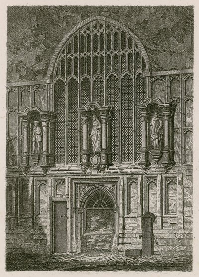 Guildhall Kapel, Londen door English School