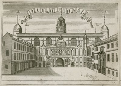 Guildhall, Londen door English School