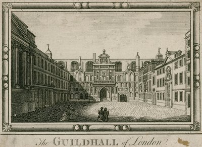 Guildhall, Londen door English School