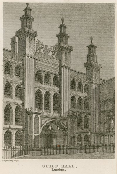 Guildhall, Londen door English School