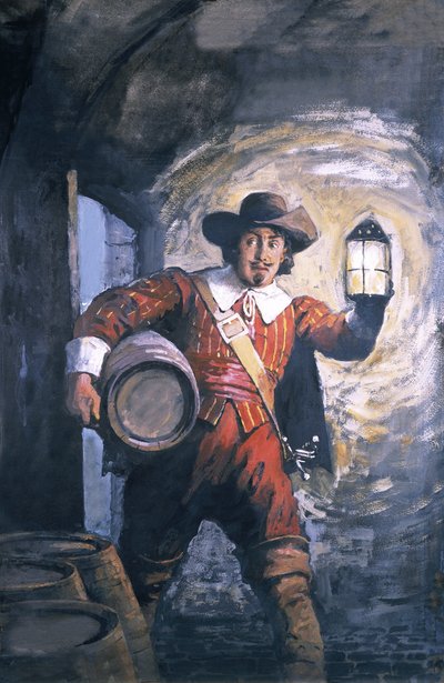 Guy Fawkes door English School