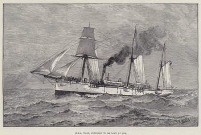 HMS Wasp, vermoedelijk verloren op Zee door English School