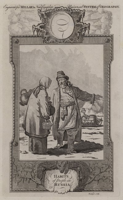 Kledij van mensen in Rusland door English School