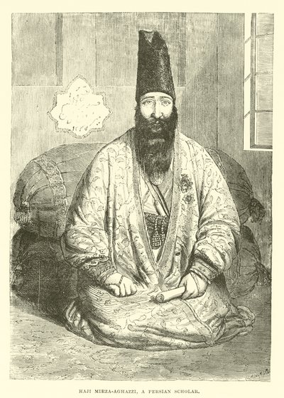 Haji Mirza-Aghazzi, een Perzische geleerde door English School