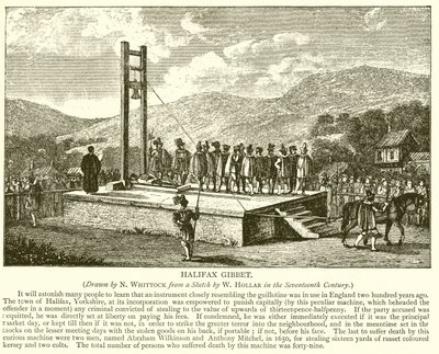 Halifax Gibbet door English School