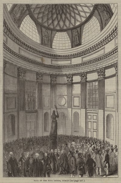Hal van de Vier Rechtbanken, Dublin door English School